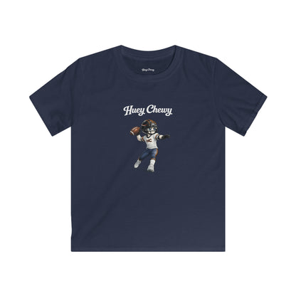 Huey Chewy American football player t-shirt in navy blue - flat lay