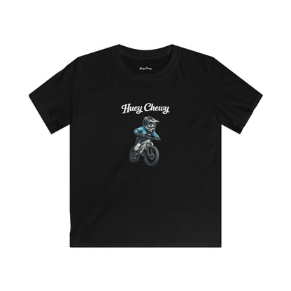 Huey Chewy Water Polo Player t-shirt in black - flat lay