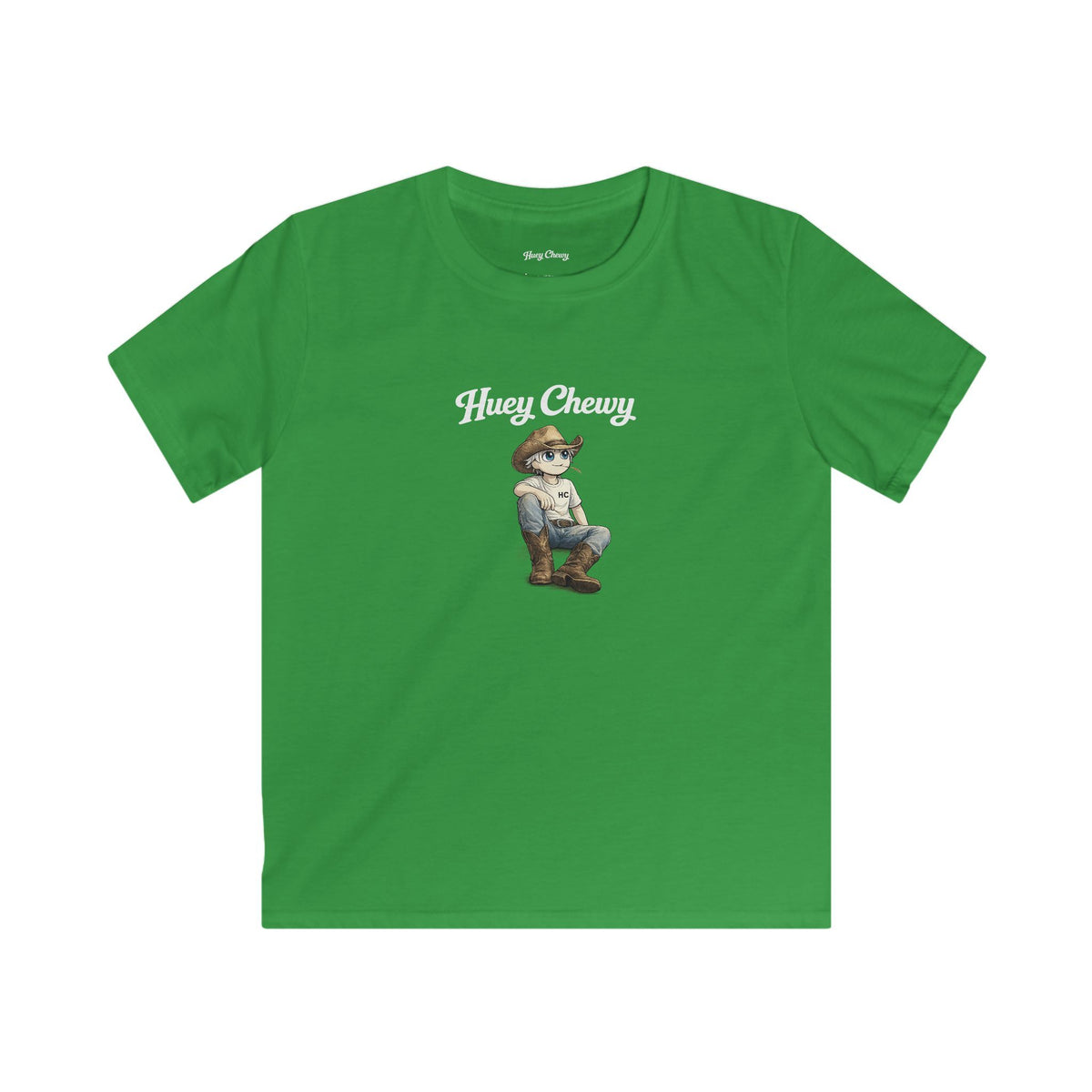 Huey Chewy Cowboy | Kids Graphic Tee