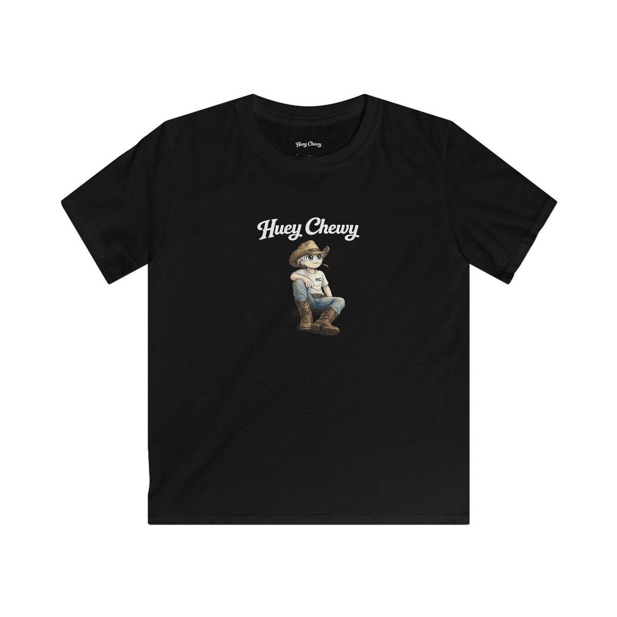 Huey Chewy Cowboy | Kids Graphic Tee