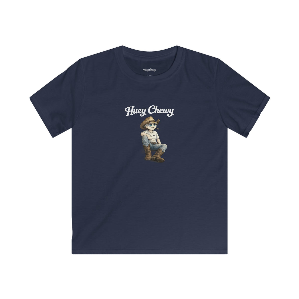 Huey Chewy Cowboy | Kids Graphic Tee