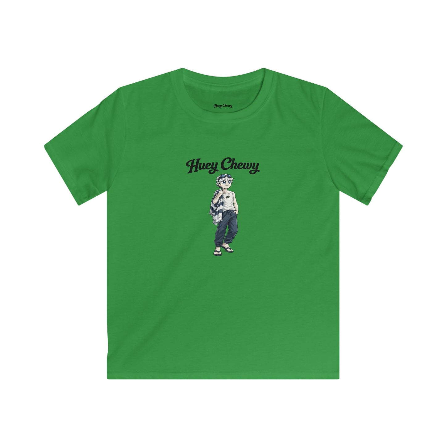 Huey Chewy swimmer t-shirt in green - flat lay