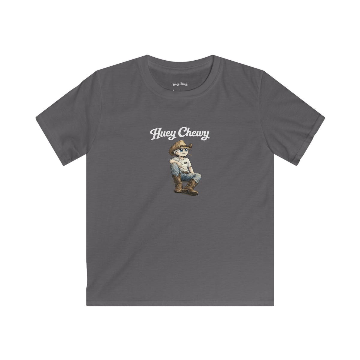 Huey Chewy Cowboy | Kids Graphic Tee